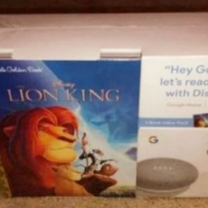 Children's Google home Mini with Disney read along